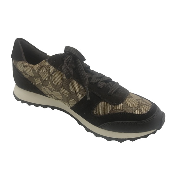 Coach Shoes - COACH MASON Signature Jacquard Sneakers